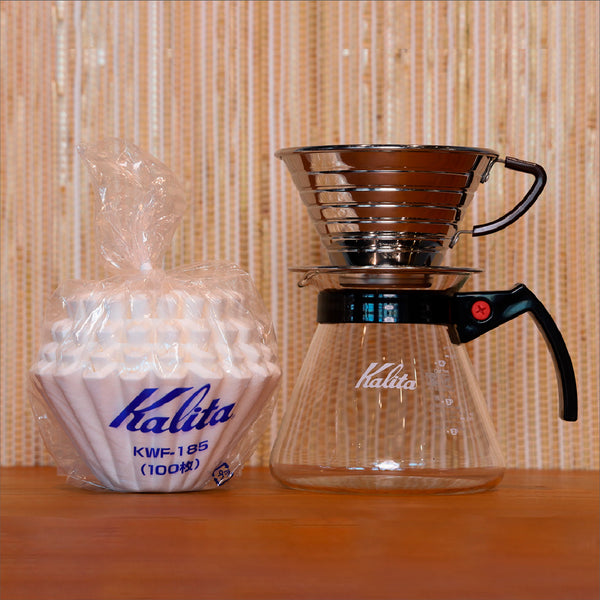 Kalita Wave 185 set（3~4Cups）【豆100g同封】