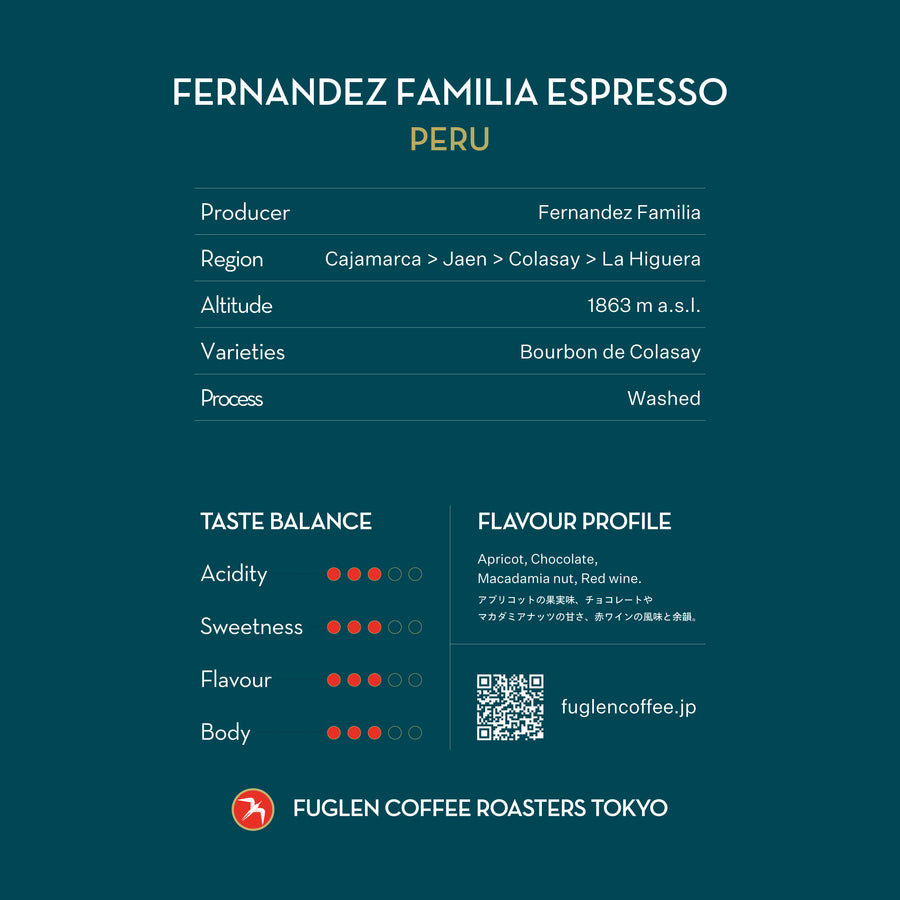 FAMILIA FERNANDEZ ESPRESSO / PERU