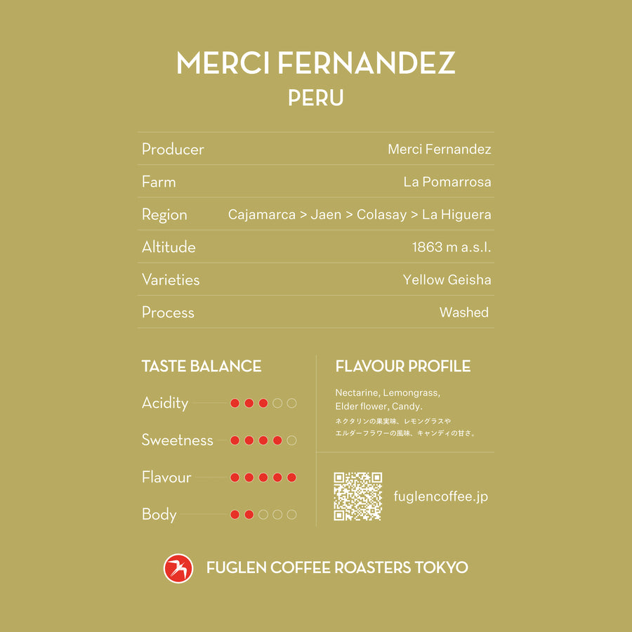 MERCI FERNANDEZ GEISHA / PERU