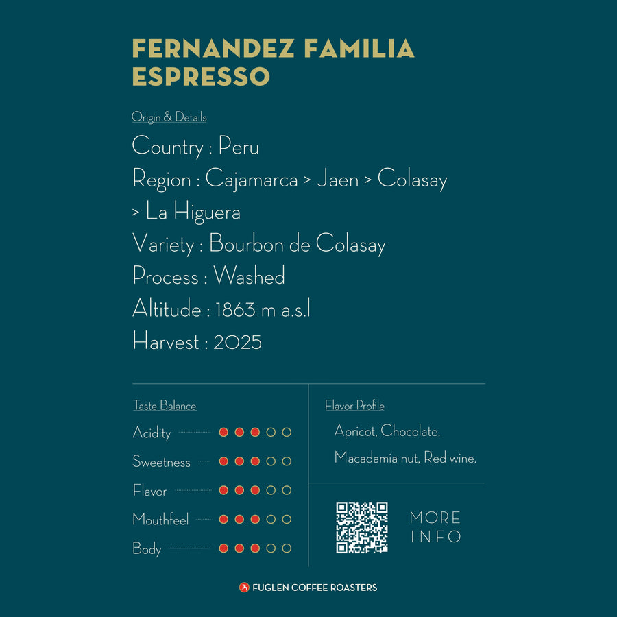 【NEW】FAMILIA FERNANDEZ ESPRESSO / PERU