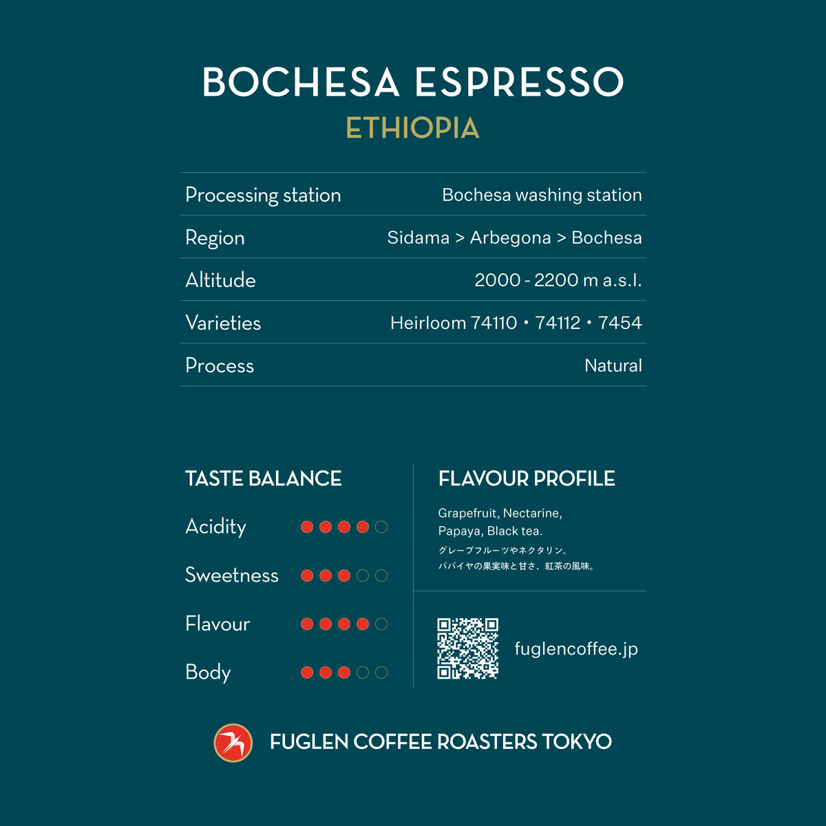 BOCHESA ESPRESSO / ETHIOPIA